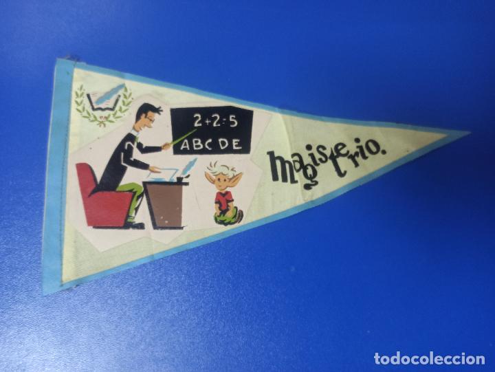 Sammlung von Wimpeln: ANTIGUO BANDERIN TELA - MAGISTERIO