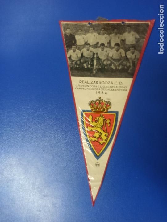 Sammlung von Wimpeln: ANTIGUO BANDERIN - REAL ZARAGOZA C.D. - 1964 - CAMPEON COPA S.E. EL GENERALISIMO