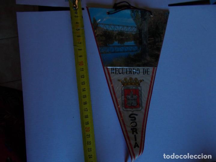 Sammlung von Wimpeln: ANTIGUO BANDERIN DE RECUERDO DE SORIA