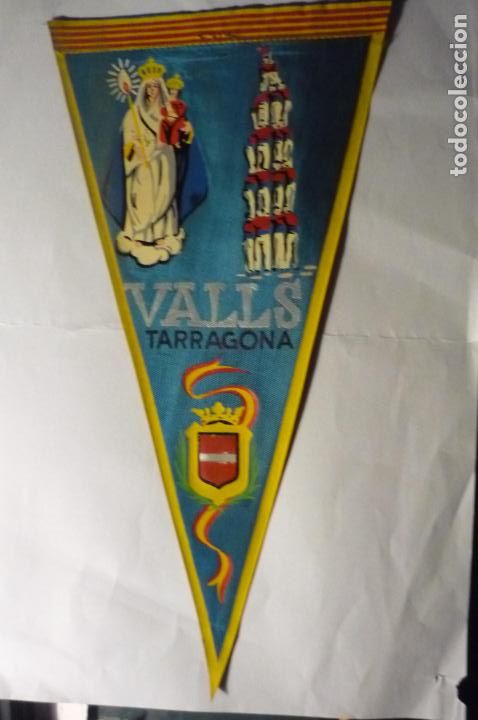 Fanions de collection: BANDERIN VALLS CASTELLS &iexcl;&iexcl;COMO SE VE EN FOTO SIN CORDON&iexcl;&iexcl;