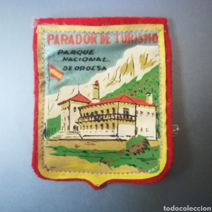 Fanions de collection: Parche textil , Parador de Turismo, Parque Nacional de Ordesa