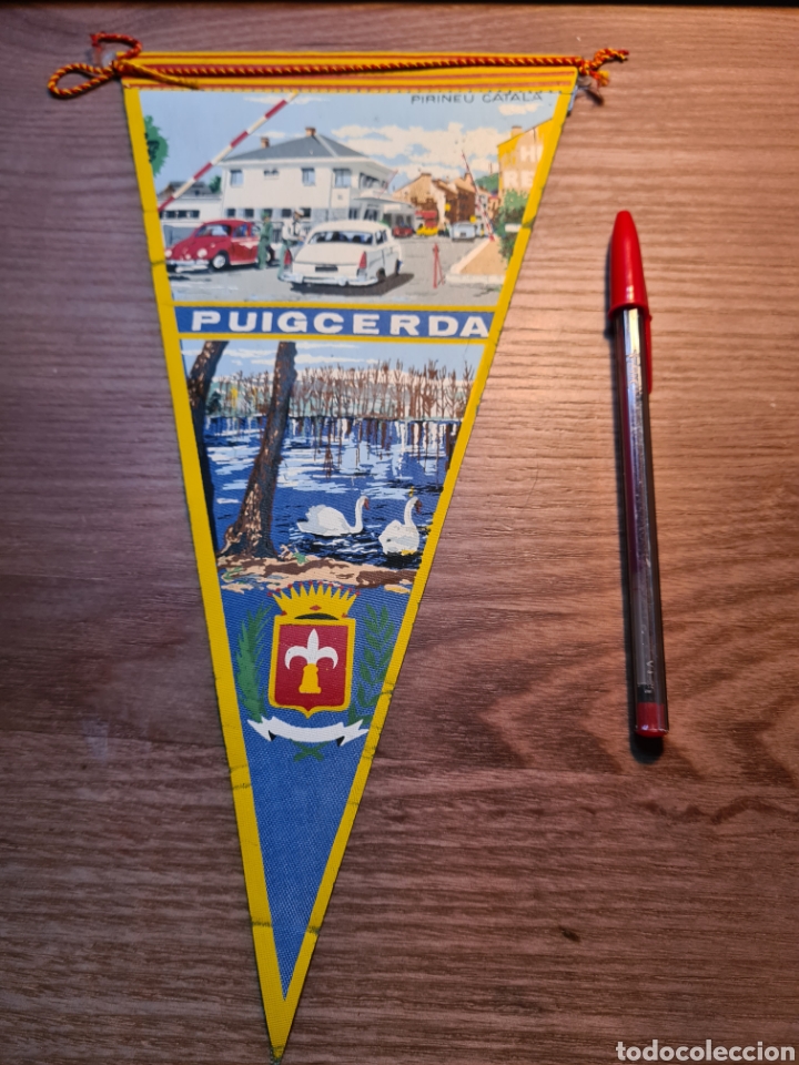 Collection pennants: BANDERIN PUIGCERDA PIRINEU CATALA A&Ntilde;OS 60