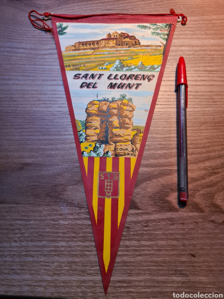 Banderines de colecci&oacute;n: BANDERIN SANT LLOREN&Ccedil; DEL MUNT . LA MOLA . A&Ntilde;OS 60