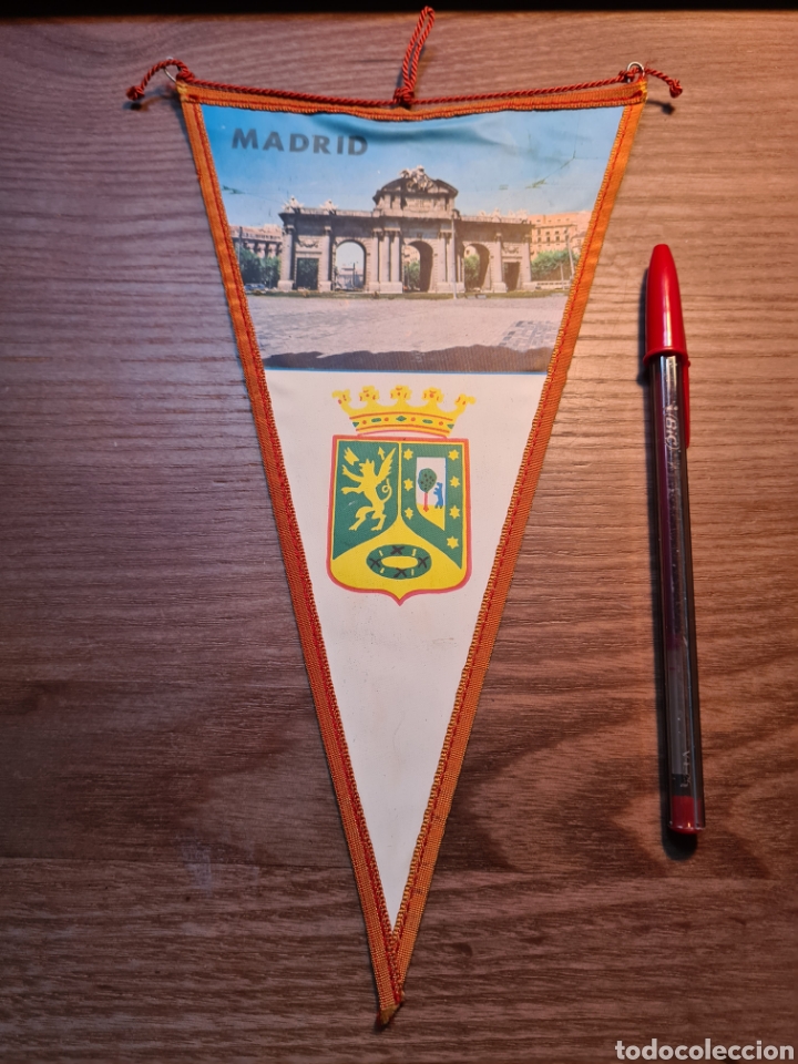 Banderines de colecci&oacute;n: BANDERIN MADRID. A&Ntilde;OS 60