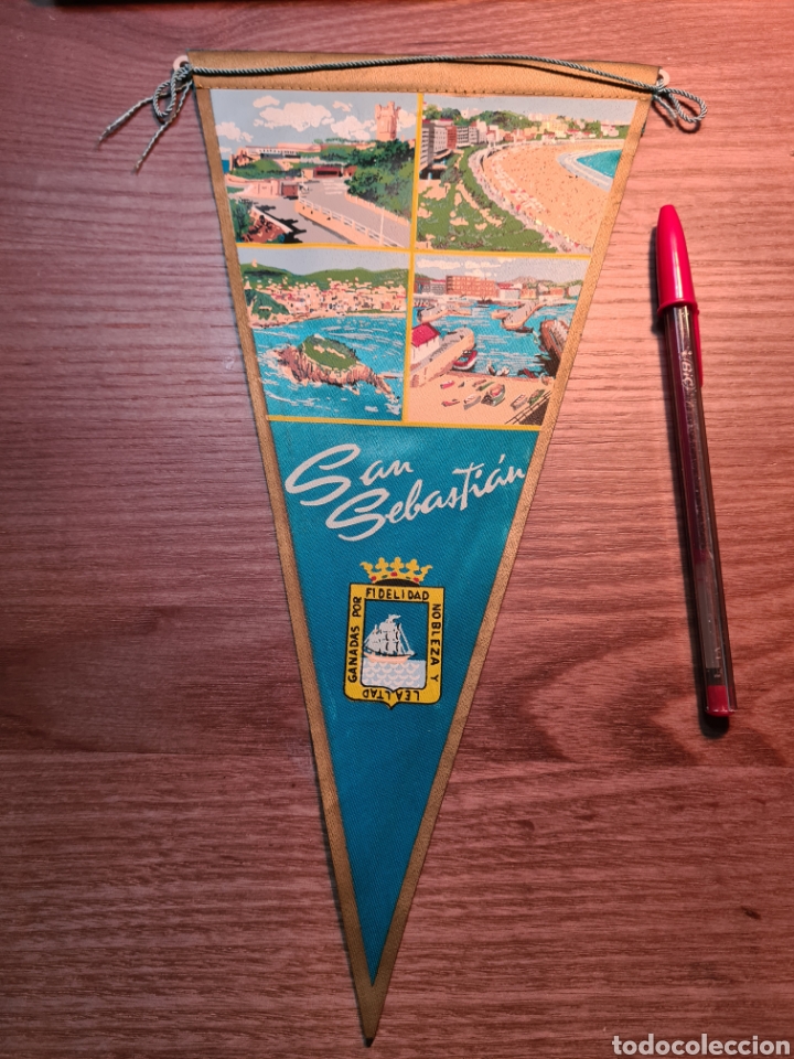 Banderines de colecci&oacute;n: BANDERIN SAN SEBASTIAN A&Ntilde;OS 60