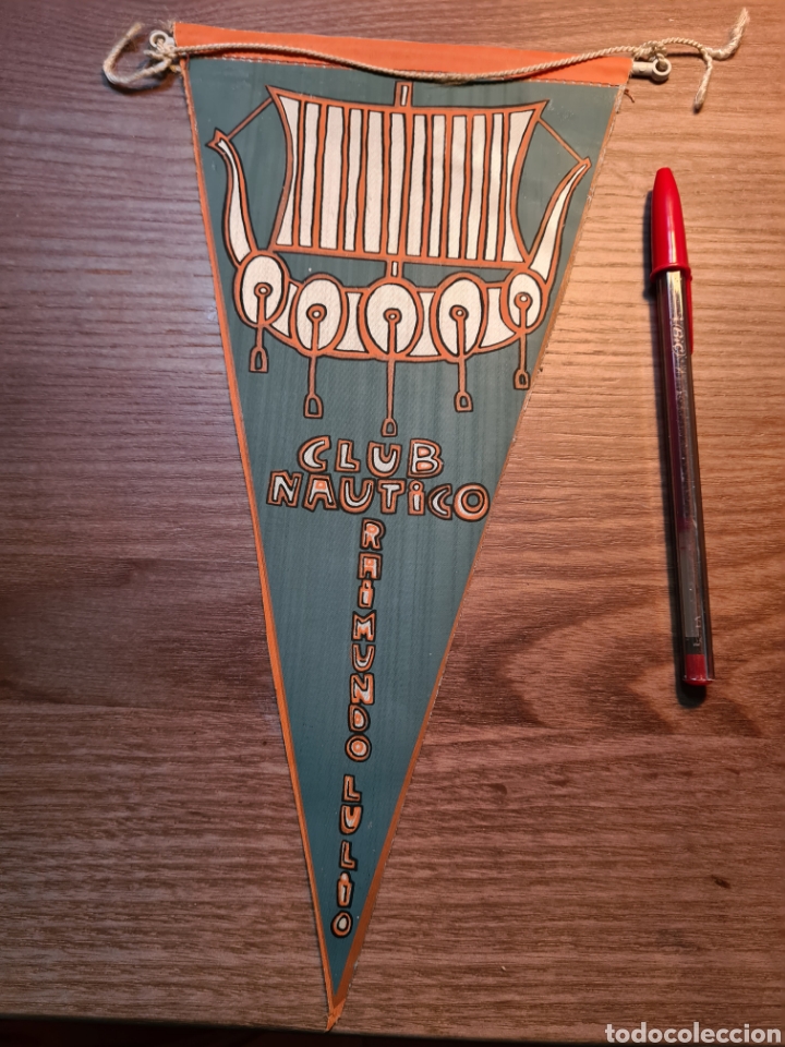 Banderines de colecci&oacute;n: BANDERIN CLUB NAUTICO RAIMUNDO LULIO A&Ntilde;OS 60