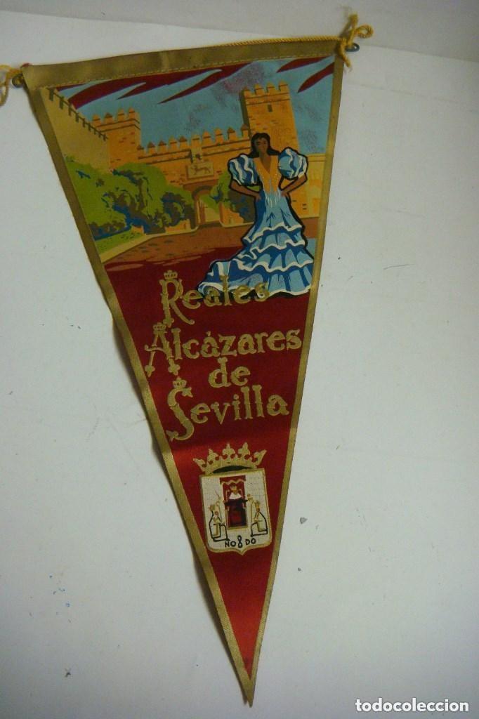 Collection pennants: BANDERIN A&Ntilde;O 60 DE REALES ALCAZARES DE SEVILLA -(&)