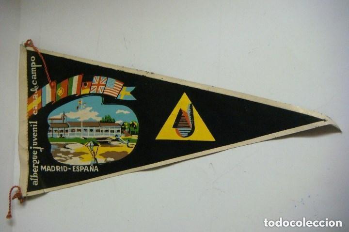Collection pennants: BANDERIN A&Ntilde;O 60 DE ALBERGE JUVENIL CASA CAMPO MADRID -(&)