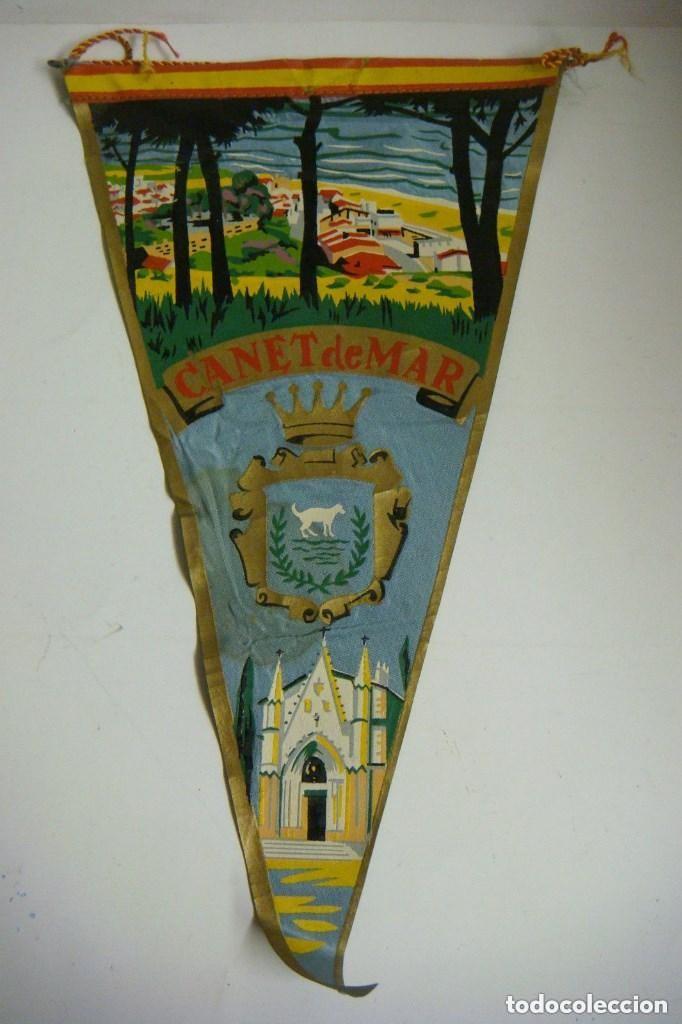 Collection pennants: BANDERIN A&Ntilde;O 60 DE CANET DE MAR -(&)