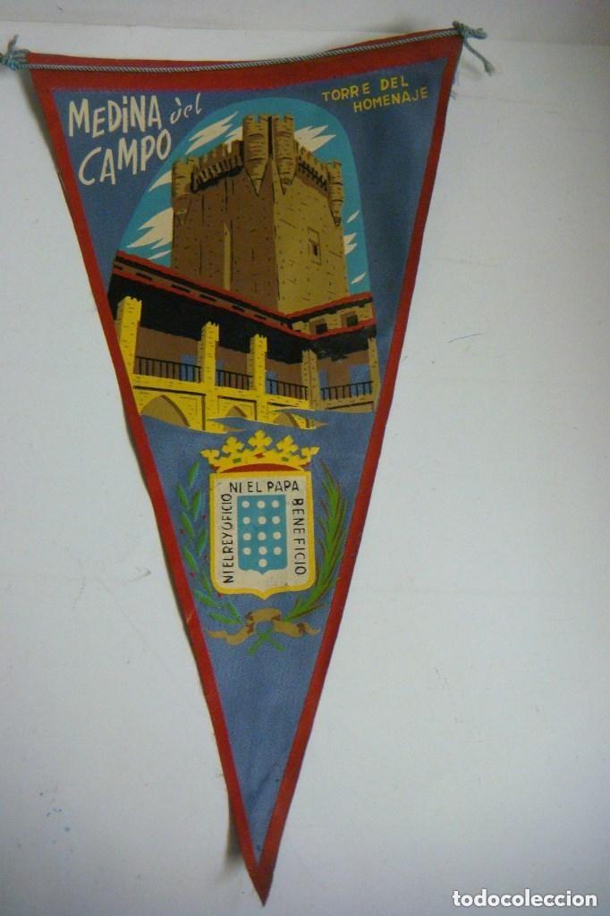 Collection pennants: BANDERIN A&Ntilde;O 60 DE MEDINA DEL CAMPO TORRE DEL HOMENAJE -(&)