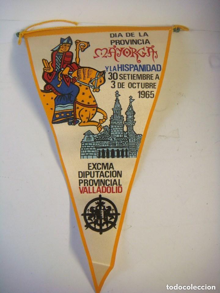 Collection pennants: BANDERIN DE LOS A&Ntilde;OS 60 DIA DE LA PROVINCIA MAYORGA Y LA HISPANIDAD 1965 ( &)