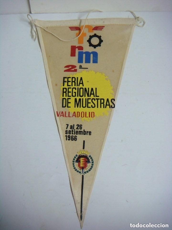 Collection pennants: BANDERIN ANTIGUO DE 2FERIA REGIONAL DE MUESTRAS VALLADOLID 7-26 SEPTIEMBRE 1966 -(&)