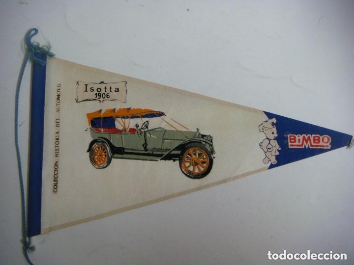 Collection pennants: BANDERIN DE LOS A&Ntilde;OS 60 DE BIMBO COCHE ANTIGUO -(&)