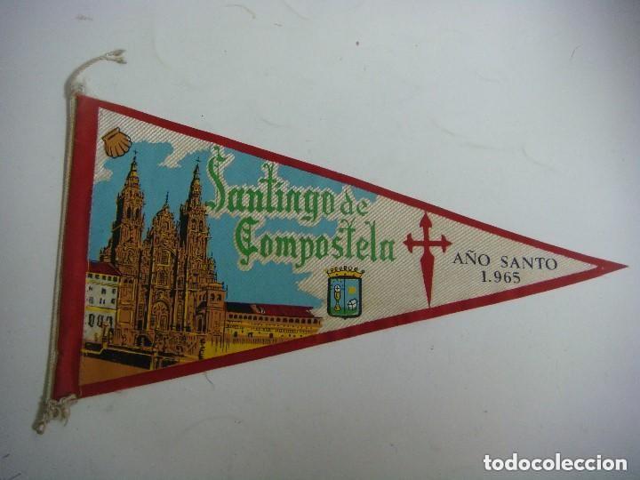 Collection pennants: BANDERIN DE LOS A&Ntilde;OS 60 DE SANTIAGO DE COMPOSTELA A&Ntilde;O SANTO 1965 -(&)