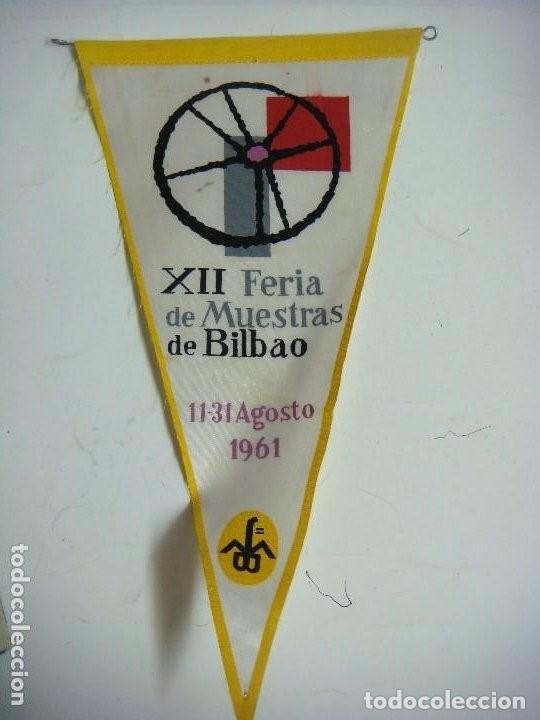 Collection pennants: BANDERIN DE LA XII FERIA DE MUESTRAS DE BILBAO 11-31 AGOSTO 1961 ( & )