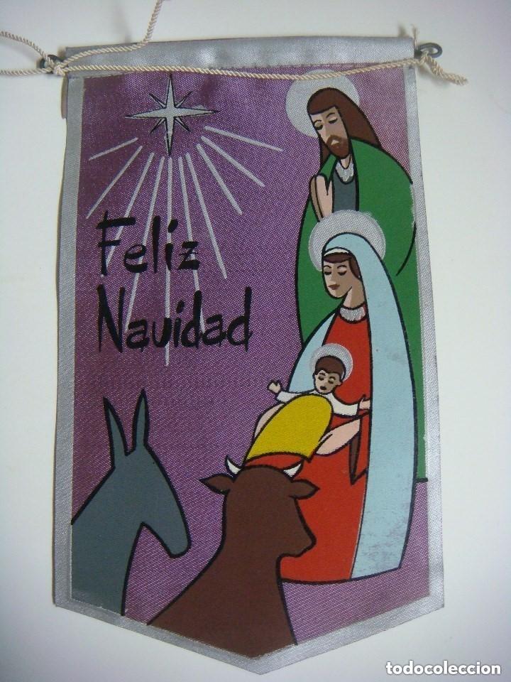Collection pennants: BANDERIN DE LOS A&Ntilde;OS 60 DE MISTERIO FELIZ NAVIDAD -(&)
