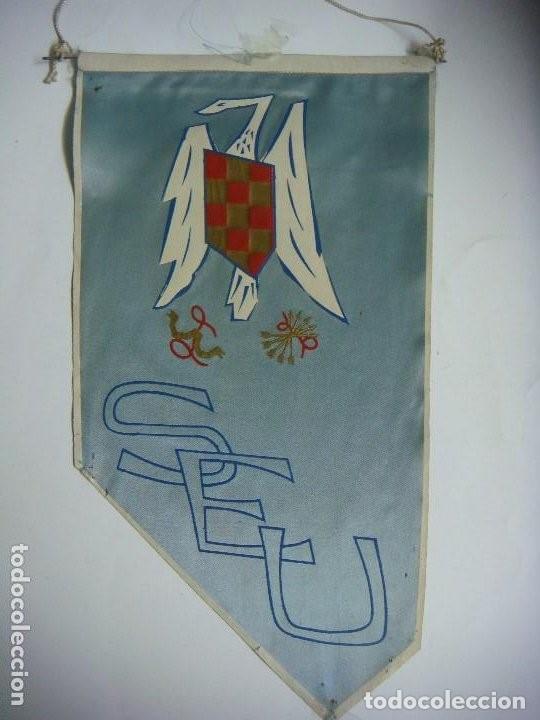 Collection pennants: BANDERIN DE LOS A&Ntilde;OS 60 EN TELA DE SEU- COLOR AZUL CELESTE -(&)