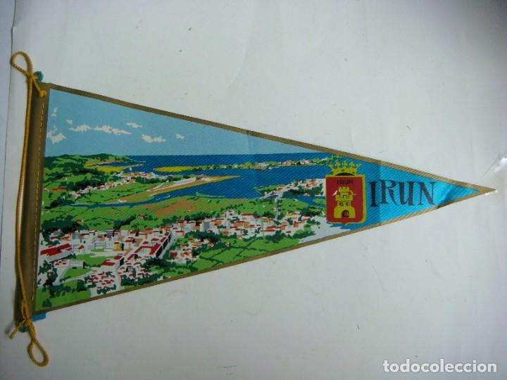 Galhardetes de cole&ccedil;&atilde;o: BANDERIN EN TELA A&Ntilde;OS 60-IRUN