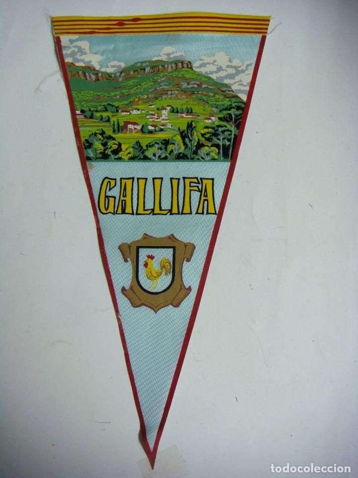 Galhardetes de cole&ccedil;&atilde;o: BANDERIN EN TELA A&Ntilde;OS 60-GALLIFA