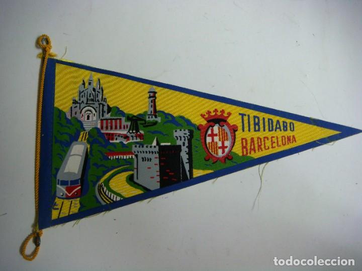 Galhardetes de cole&ccedil;&atilde;o: BANDERIN EN TELA A&Ntilde;OS 60-TIBIDABO BARCELONA