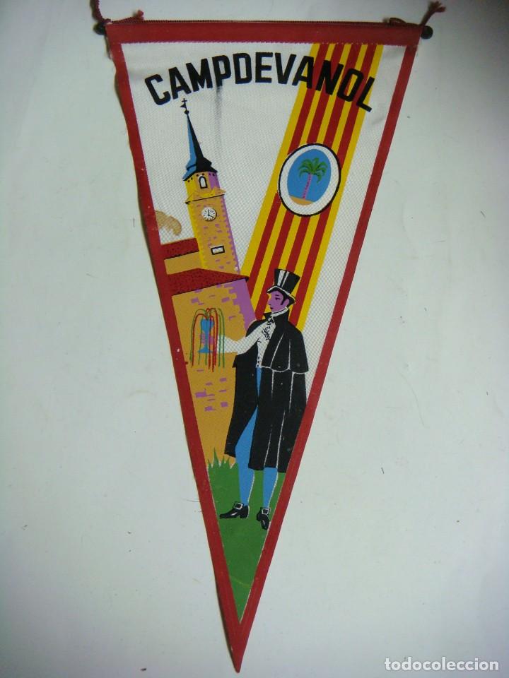 Bandierine di collezione: BANDERIN EN TELA A&Ntilde;OS 60-CAMPDEVANOL