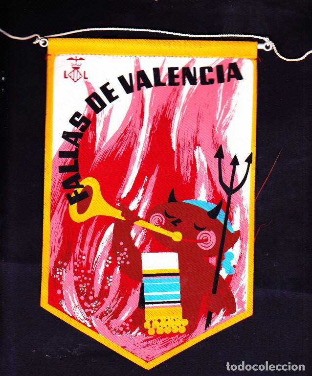 Banderines de colecci&oacute;n: BANDERIN FALLAS DE VALENCIA - Foto 1