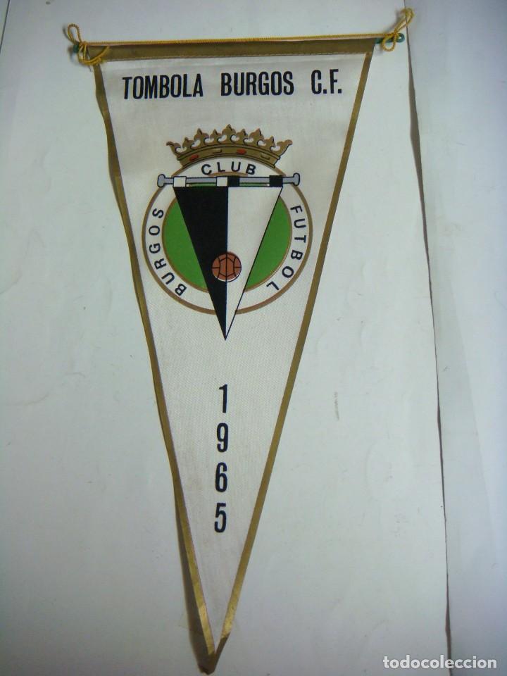 Bandierine di collezione: BANDERIN DE TELA DE LOS A&Ntilde;OS 60-TOMBOLA BURGOS C.F. 1965