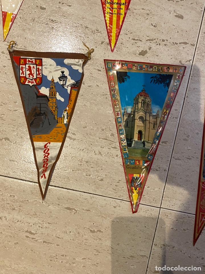 Banderines de colección: Lote de 20 banderínes españa antiguos. Ver fotos - Foto 10 - 285674388