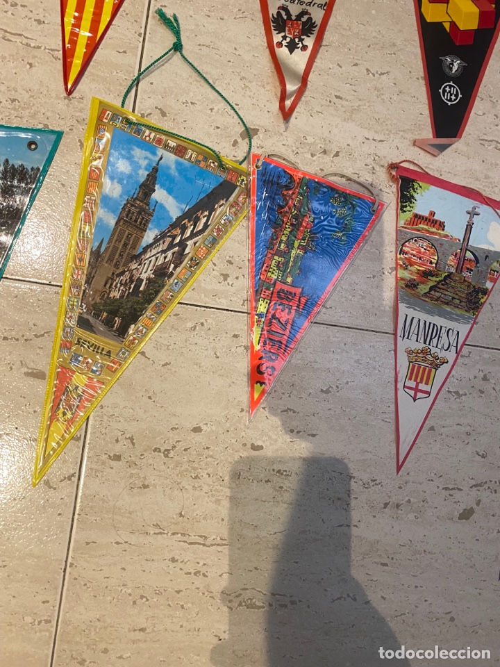 Banderines de colección: Lote de 20 banderínes antiguos años 60/70 . Ver fotos - Foto 12 - 285675383