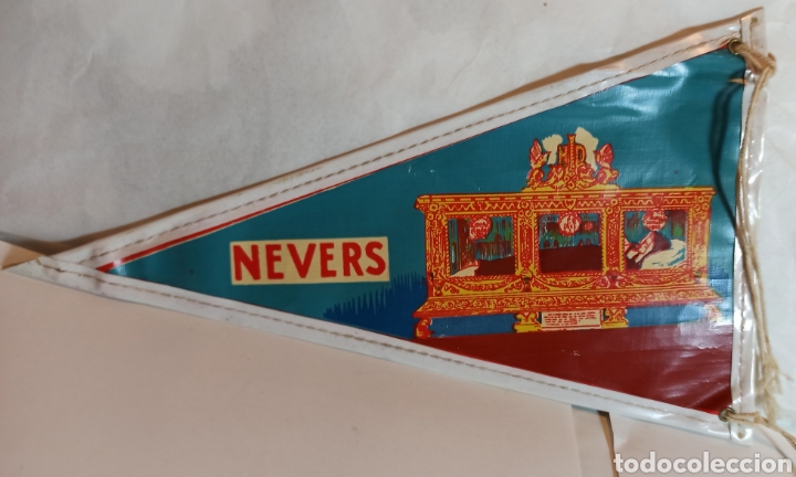 Banderines de colecci&oacute;n: banderin nevers - Foto 2