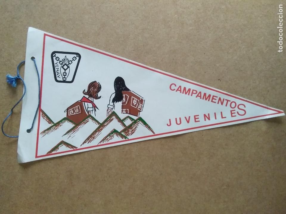 Galhardetes de cole&ccedil;&atilde;o: BANDERIN CAMPAMENTOS JUVENILES