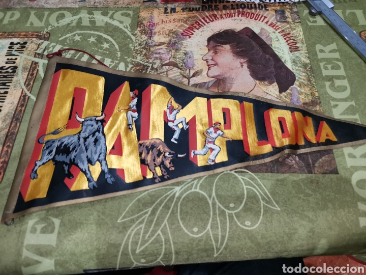 Galhardetes de cole&ccedil;&atilde;o: Banderin Pamplona San Fermin