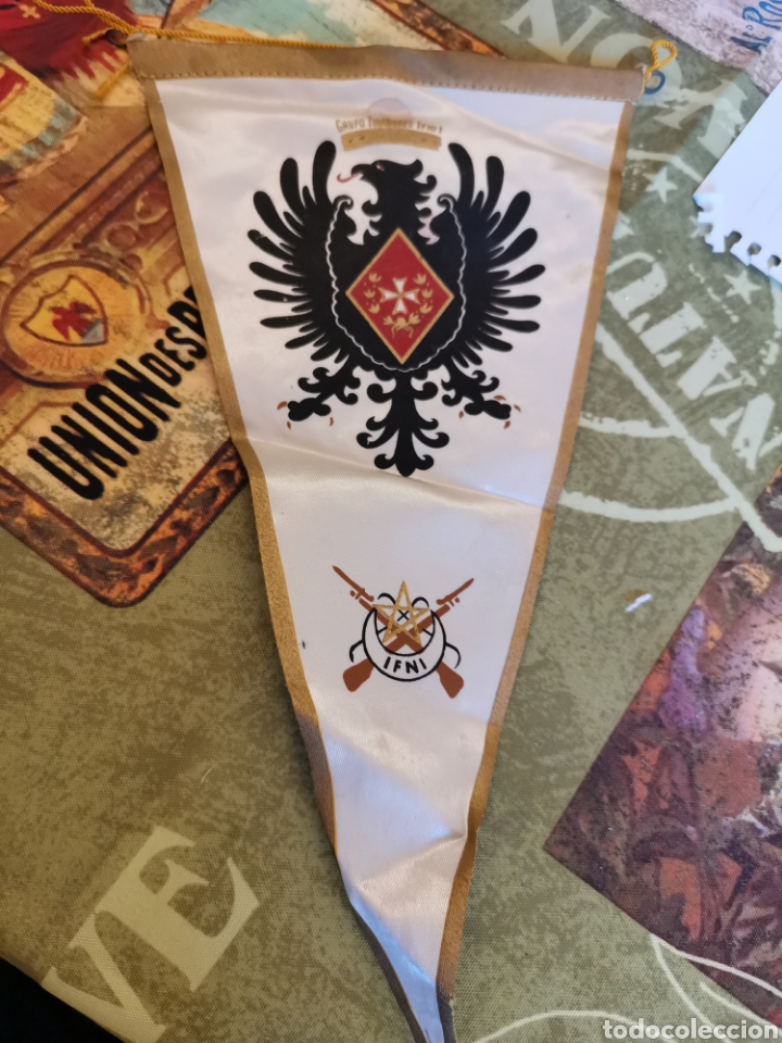 Galhardetes de cole&ccedil;&atilde;o: Banderin grupo tiradores IFNI 1