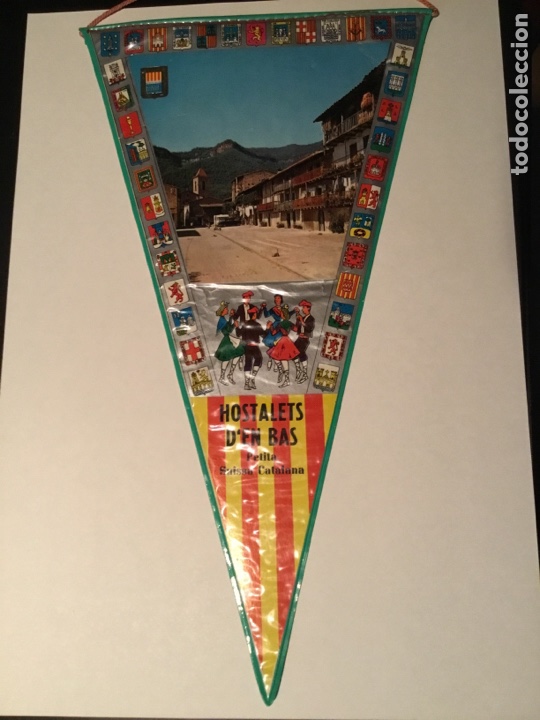 Banderines de colecci&oacute;n: Bander&iacute;n HOSTALETS D&rsquo;EN BAS - Foto 1