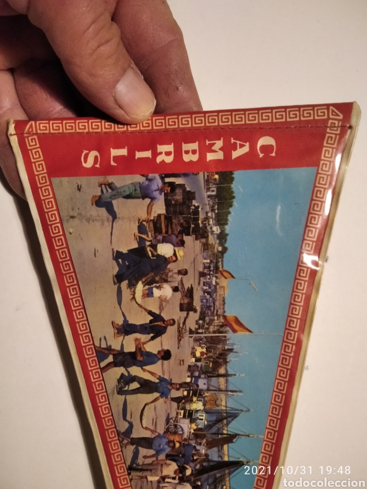 Sammlung von Wimpeln: Bander&iacute;n Banderas de Espa&ntilde;a y pescadores