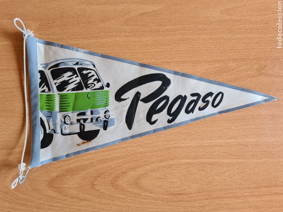 Banderines de colecci&oacute;n: Bander&iacute;n publicidad Camiones Pegaso - Alda