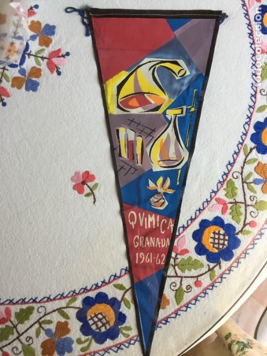 Banderines de colecci&oacute;n: QU&Iacute;MICA GRANADA 1961 - 61 - Foto 1