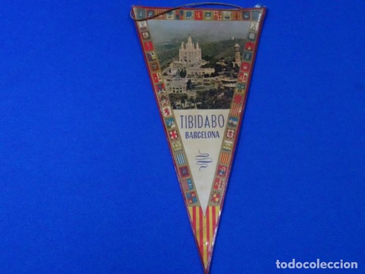 Collection pennants: ANTIGUO BANDER&Iacute;N TIBIDABO BARCELONA.