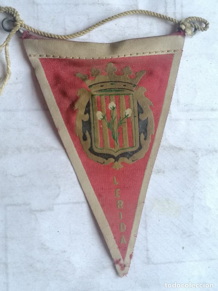 Banderines de colecci&oacute;n: ANTIGUO BANDERIN LERIDA, MEDIDAS 9,5 X 7 CM