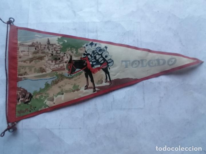 Banderines de colecci&oacute;n: ANTIGUO BANDERIN, TOLEDO, MEDIDAS 27 X 14 CM