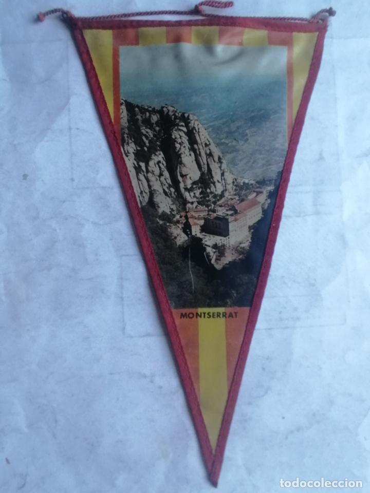 Banderines de colecci&oacute;n: ANTIGUO BANDERIN, MONTSERRAT, MEDIDAS 25 X 14 CM