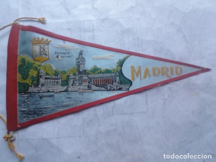 Banderines de colecci&oacute;n: ANTIGUO BANDERIN, ESTANQUE DEL RETIRO, MADRID, MEDIDAS 26 X 14 CM