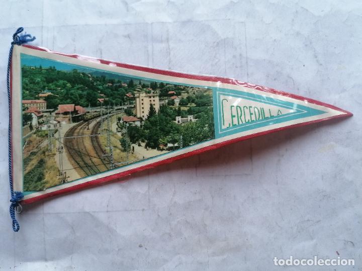 Banderines de colecci&oacute;n: ANTIGUO BANDERIN, CERCEDILLA, MEDIDAS 28 X 13 CM