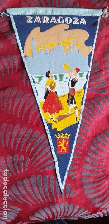 Sammlung von Wimpeln: BANDERINES-BA7-ZARAGOZA