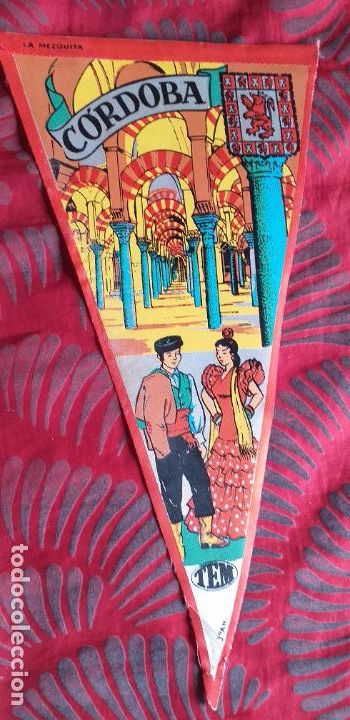 Sammlung von Wimpeln: BANDERINES-BA7-CORDOBA-LA MEZQUITA