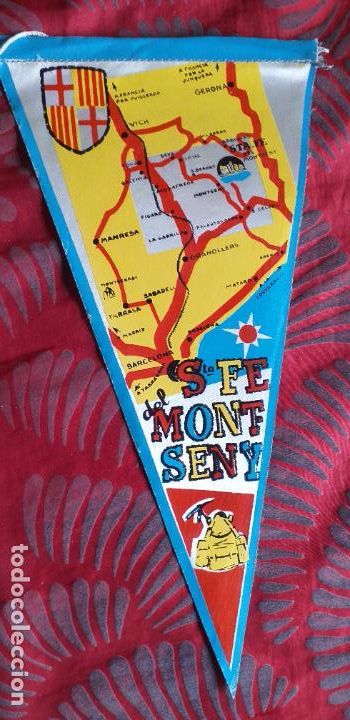 Sammlung von Wimpeln: BANDERINES-BA7-SANTA FE DEL MONTSENY