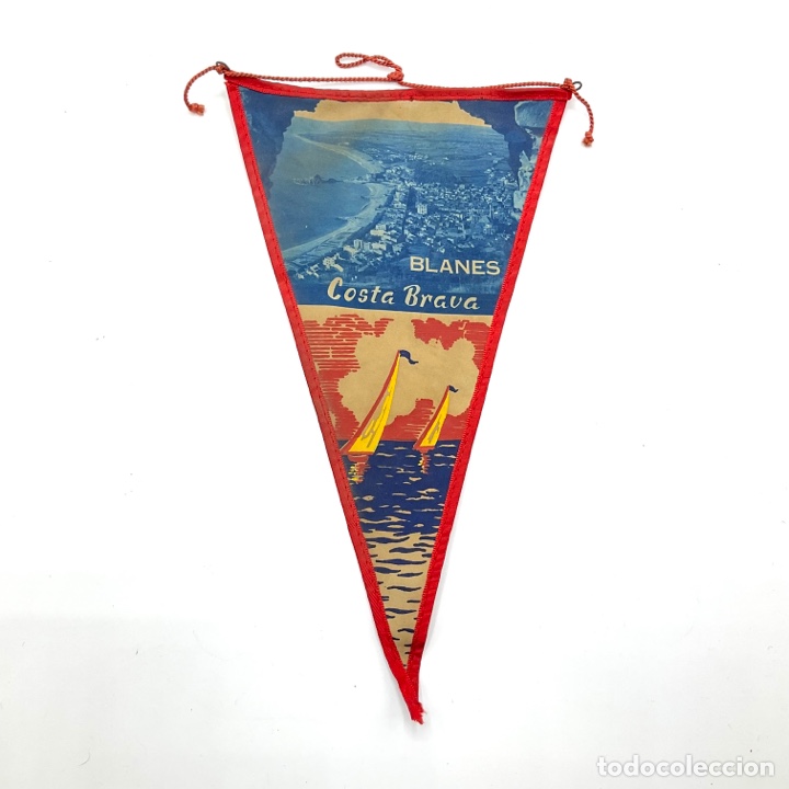 Fanions de collection: Bander&iacute;n antiguo - BLANES COSTA BRAVA