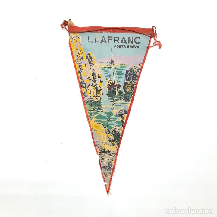 Galhardetes de cole&ccedil;&atilde;o: Bander&iacute;n antiguo - LLAFRANC COSTA BRAVA - CATALU&Ntilde;A