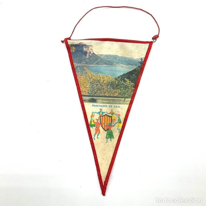 Galhardetes de cole&ccedil;&atilde;o: Bander&iacute;n antiguo - PANTA DE SAU - PANTANO DE SAU