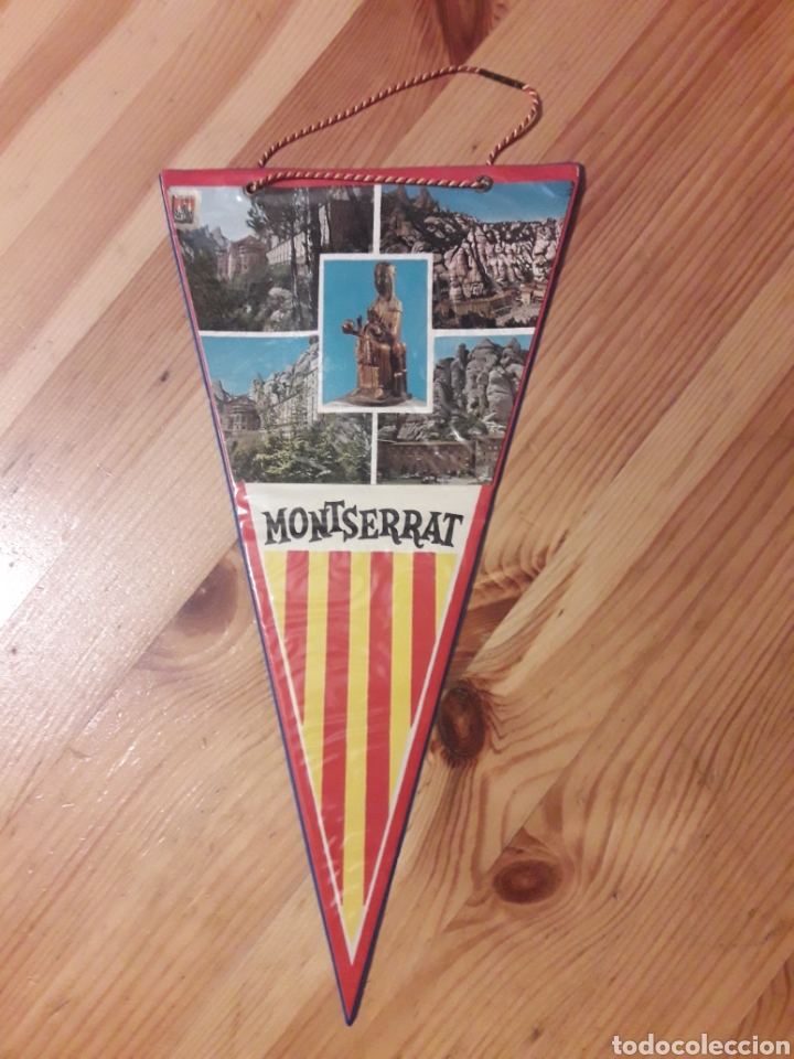 Collection pennants: Banderin Montserrat Mare de D&eacute;u Monestir Moreneta